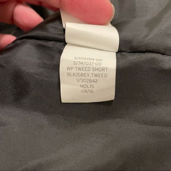 GAP Black Short Tweed Jacket- Size 6 - Picture 7 of 7